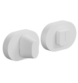 Фиксатор на овальной розетке Bravo AR2-7WC Swhite