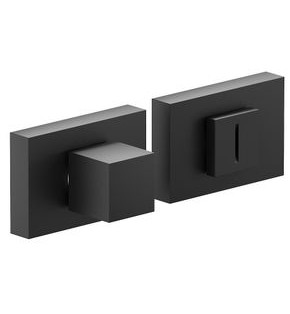 Фиксатор на прямоугольной розетке «AS2-6WC» Sblack