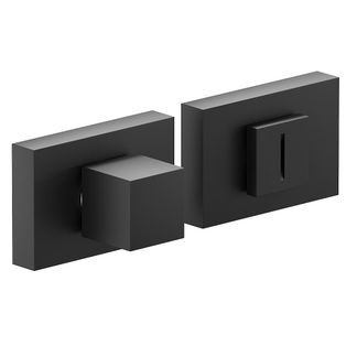 Фиксатор на прямоугольной розетке «AS2-6WC» Sblack