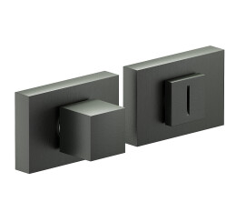 Фиксатор на прямоугольной розетке «AS2-6WC» Sgraphite