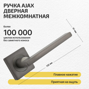 Ручка раздельная K.JK51.POLO (POLO JK) GR-23 графит