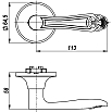 tumb 2 - Ручка защелка 637/BL РB-B (золото) фик.