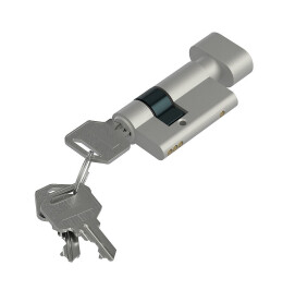 Ключ с фиксатором для стеклянной двери «Bravo DG BF-49-22/27» BAL БрашАлюминий