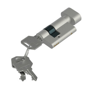 Ключ с фиксатором для стеклянной двери «Bravo DG BF-49-22/27» BAL БрашАлюминий