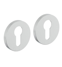 Накладка цилиндровая на круглой  розетке Bravo ZR-5CL Chrome