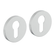 Накладка цилиндровая на круглой розетке Bravo ZR-5CL Chrome