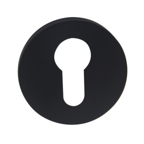 Накладка цилиндровая на круглой розетке Vantage ET05BL-2 Черный