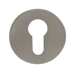 Накладка цилиндровая на круглой розетке Vantage ET05D Матовый никель