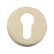 Накладка цилиндровая на круглой розетке Vantage ET05PB Золото