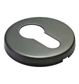 Накладка круглая на евроцилиндр LUX-KH-R5 ANT антрацит