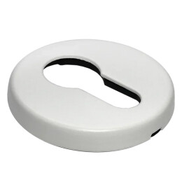 Накладка круглая на евроцилиндр LUX-KH-R5 BIA белый