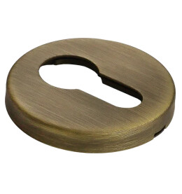 Накладка круглая на евроцилиндр LUX-KH-R5 CAFFE кофе