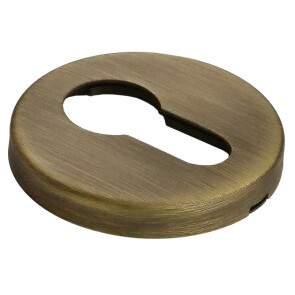 Накладка круглая на евроцилиндр LUX-KH-R5 CAFFE кофе