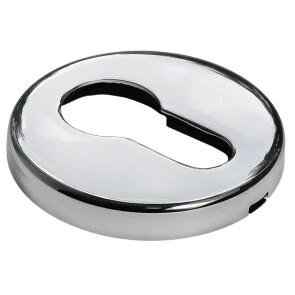 Накладка круглая на евроцилиндр LUX-KH-R5 CRO хром