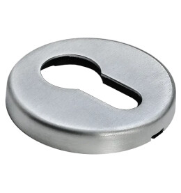 Накладка круглая на евроцилиндр LUX-KH-R5 CSA матовый хром