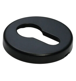 Накладка круглая на евроцилиндр LUX-KH-R5 NERO черный