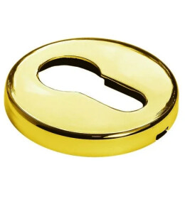 Накладка круглая на евроцилиндр LUX-KH-R5 OTL золото