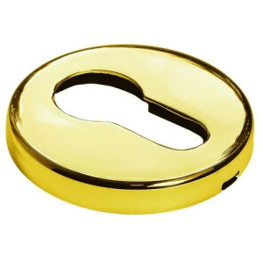 Накладка круглая на евроцилиндр LUX-KH-R5 OTL золото