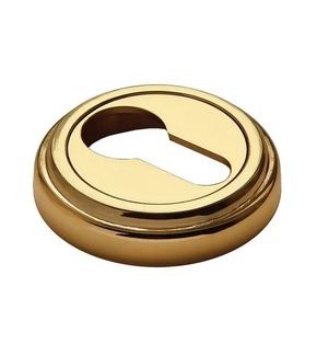 Накладка на ключевой цилиндр Morelli MH-KH-CLASSIC PG золото