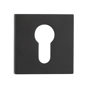 Накладка цилиндровая на квадратной розетке Vantage ET04BL-2 Черный