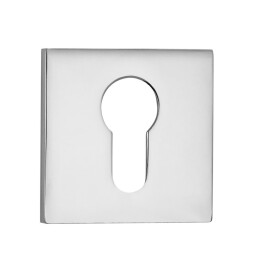 Накладка цилиндровая на квадратной розетке Vantage ET04CP Хром