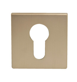 Накладка цилиндровая на квадратной розетке Vantage ET04SG Сатинированное золото