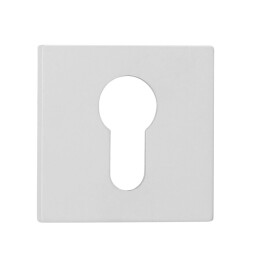 Накладка цилиндровая на квадратной розетке Vantage ET04WH Белый