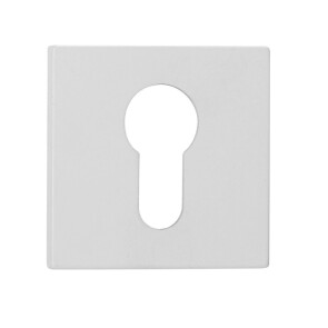 Накладка цилиндровая на квадратной розетке Vantage ET04WH Белый