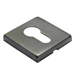 Накладка квадратная на евроцилиндр LUX-KH-S5 ANT антрацит