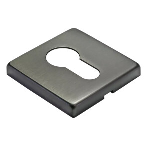 Накладка квадратная на евроцилиндр LUX-KH-S5 ANT антрацит