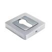 tumb 1 - Накладка на ключевой цилиндр Morelli MH-KH-S55 SC/CP матовый хром/хром