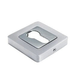 Накладка на ключевой цилиндр Morelli MH-KH-S55 SC/CP Матовый хром/Хром