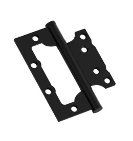 Петля без врезки стальная HFS-1-2B 100*75*2,5 Sblack