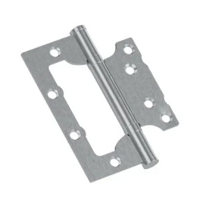 Петля без врезки стальная HFS-1-2B 100*75*2,5 Schrome