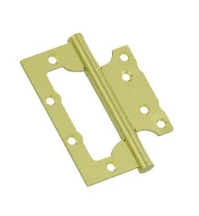 Петля без врезки стальная HFS-1-2B 100*75*2,5 Sgold