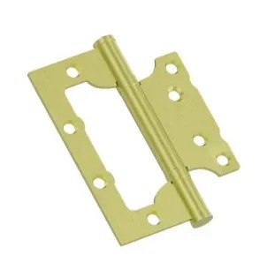 Петля без врезки стальная HFS-1-2B 100*75*2,5 Sgold