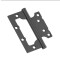 Петля без врезки стальная HFS-1-2B 100*75*2,5 SGraphite