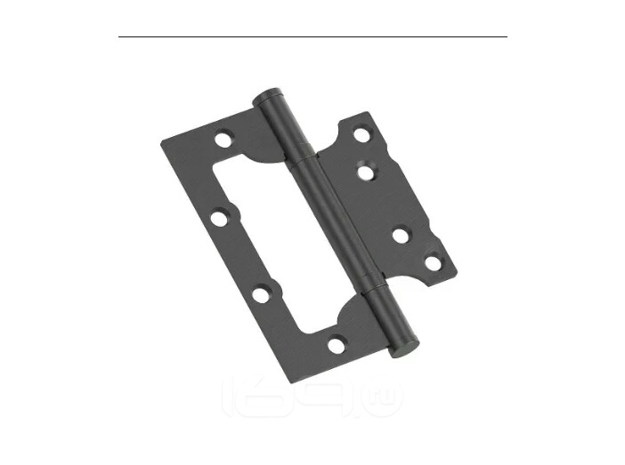 Петля без врезки стальная HFS-1-2B 100*75*2,5 SGraphite