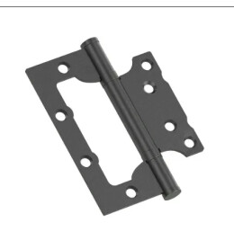 Петля без врезки стальная HFS-1-2B 100*75*2,5 SGraphite