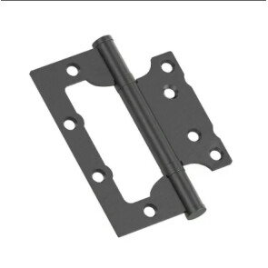 Петля без врезки стальная HFS-1-2B 100*75*2,5 SGraphite