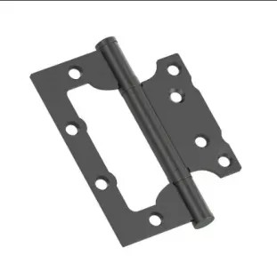 Петля без врезки стальная HFS-1-2B 100*75*2,5 SGraphite