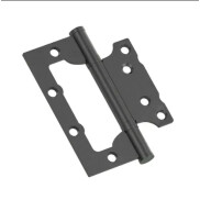 Петля без врезки стальная HFS-1-2B 100*75*2,5 SGraphite