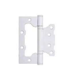 Петля без врезки Vantage 100*75*2,5 2BB-WH  (белый)