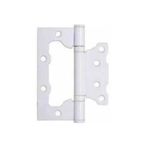 Петля без врезки Vantage 100*75*2,5 2BB-WH  (белый)