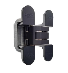 Петля скрытая СЕМОМ +заглушки (черный)