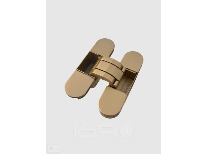 Петля скрытой установки B44-SG, сатин золото