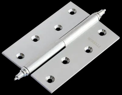 Петля врезная латунная Morelli MB 100X70X3 SC R C матовый хром правая
