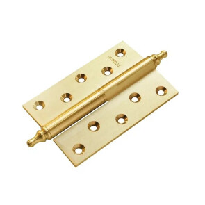 Петля врезная латунная Morelli MB 120X80X3.5 SG L C матовое золото правая