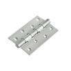 tumb 1 - Петля врезная латунная Morelli MBU 100X70X3-4BB SC универсальная матовый хром
