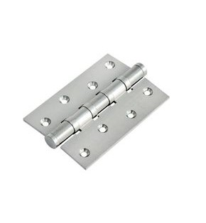 Петля врезная латунная Morelli MBU 100X70X3-4BB SC универсальная матовый хром